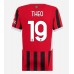 Maillot de foot AC Milan Theo Hernandez #19 Domicile vêtements Femmes 2024-25 Manches Courtes